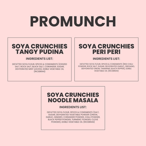 PROMUNCH Variety Pack Protein Crunchies