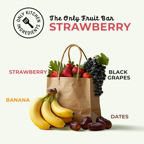 Hullo The Only Fruit Bar - Strawberry