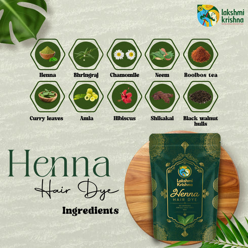 Lakshmi Krishna Naturals Henna Hair Dye