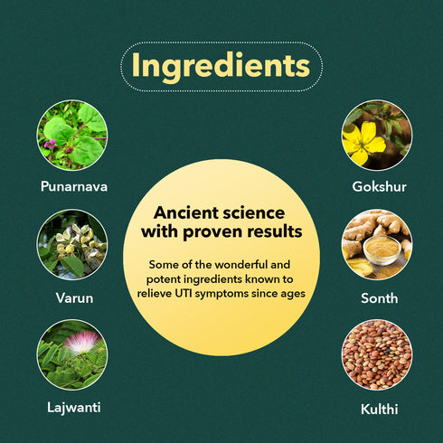 Namyaa Skincare Namyaa Mutrakriccha UTI Combo of Syrup & Tablet
