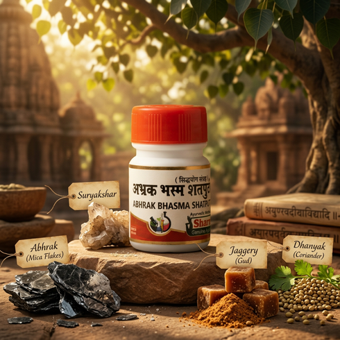 Sharmayu Ayurveda Abhrak Bhasma Shatputi