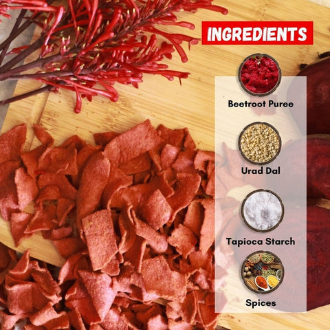 Healthy Master Beetroot Chips | Baked and Nutritious |Chatpata Spice