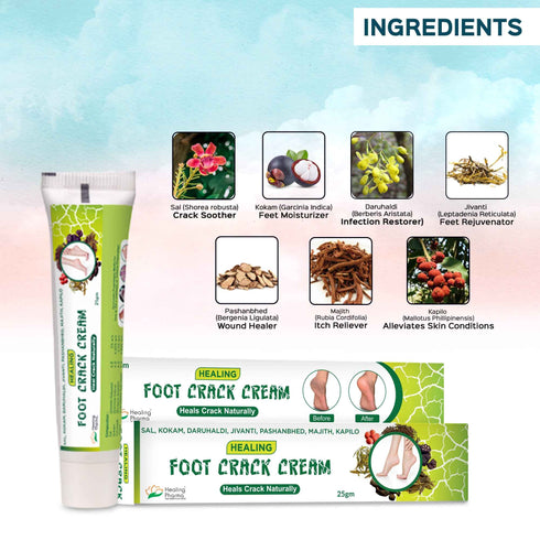 Healing Pharma Foot Crack Cream