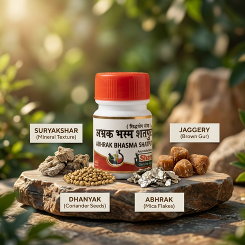 Sharmayu Ayurveda Abhrak Bhasma Shatputi