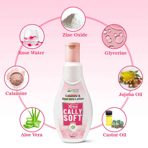 Healing Pharma Xheal Cally Soft Calamine Lotion