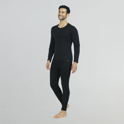 XYXX IntelliHeat Cotton Rich Fleece Full Sleeve Thermals