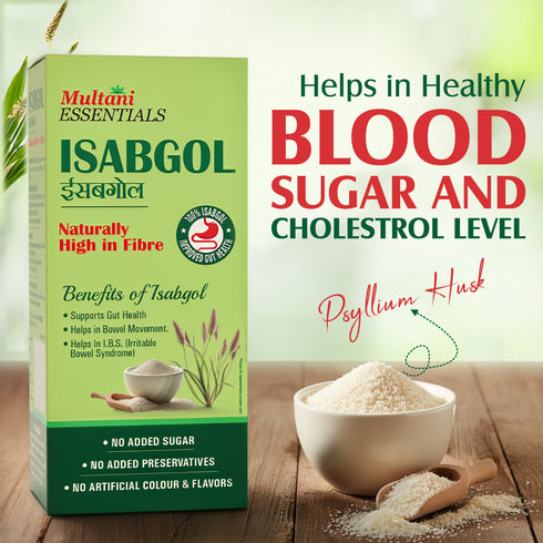 Multani Essentials Isabgol | Natural High Fiber