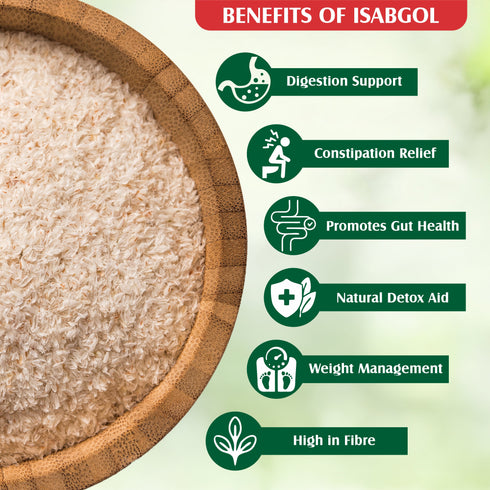 Multani Essentials Isabgol | Natural High Fiber