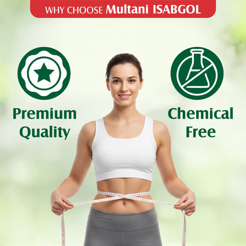 Multani Essentials Isabgol | Natural High Fiber