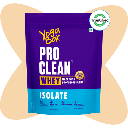 Yoga Bar ProClean Whey Protein Isolate - Trustified Certified
