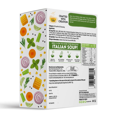 Keyafoods Keya Italian Soup Cream & Herbs