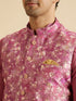 Manyavar Regal Purple Nehru Jacket