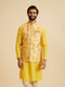 Manyavar Mustard Majesty Nehru Jacket