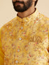 Manyavar Mustard Majesty Nehru Jacket