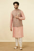 Manyavar Smart Fit Green Jacket