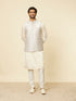 Manyavar Lilac Purple Bel Buti Patterned Jacket