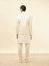 Manyavar Light Beige Sequined Jacket
