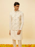 Manyavar Petal Pink Abstract Geometric Patterned Sequined Jacket