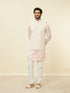 Manyavar Rosewater Pink Floral Patterned Jacket