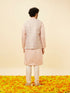 Manyavar Rose Pink Bel Buti Patterned Jacket