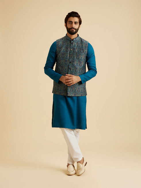 Manyavar Sun-Kissed Yellow Kurta