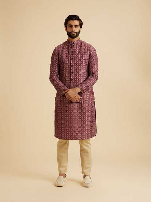 Manyavar Rustic Elegance Nehru Jacket