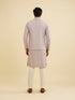 Manyavar Lilac Buta Jaal Patterned Jacket