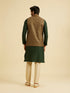 Manyavar Emerald Elegance Nehru Jacket