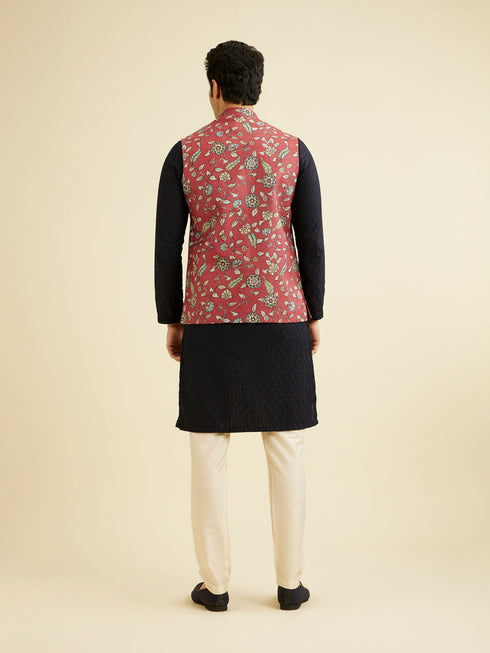 Manyavar Rustic Charm Nehru Jacket