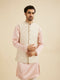 Manyavar Exquisite Cream Nehru Jacket
