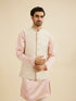 Manyavar Exquisite Cream Nehru Jacket