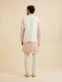 Manyavar Exquisite Cream Nehru Jacket