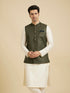 Manyavar Emerald Regalia Nehru Jacket