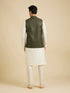 Manyavar Emerald Regalia Nehru Jacket