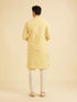 Manyavar Golden Yellow Radiance Nehru Jacket