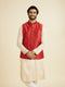 Manyavar Rustic Brocade Grandeur Nehru Jacket