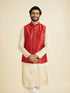 Manyavar Rustic Brocade Grandeur Nehru Jacket