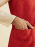Manyavar Rustic Brocade Grandeur Nehru Jacket