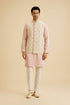 Manyavar Cream Elegance Nehru Jacket