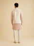 Manyavar Cream Elegance Nehru Jacket