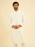 Manyavar Cream Charm Nehru Jacket