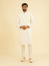 Manyavar Cream Charm Nehru Jacket
