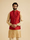 Manyavar Ravishing Rust Nehru Jacket