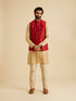 Manyavar Ravishing Rust Nehru Jacket