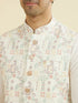 Manyavar Cream Nehru Jacket