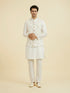 Manyavar Cream Nehru Jacket
