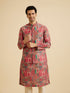Manyavar Coral Elegance Nehru Jacket