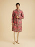 Manyavar Coral Elegance Nehru Jacket
