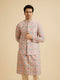 Manyavar Charming Cream Nehru Jacket