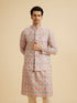 Manyavar Charming Cream Nehru Jacket